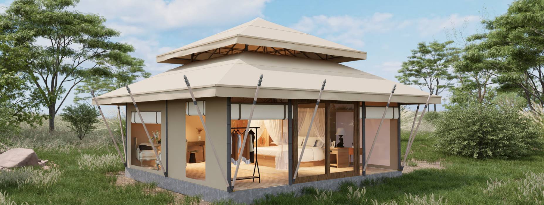 钟祥市户外野奢帐篷